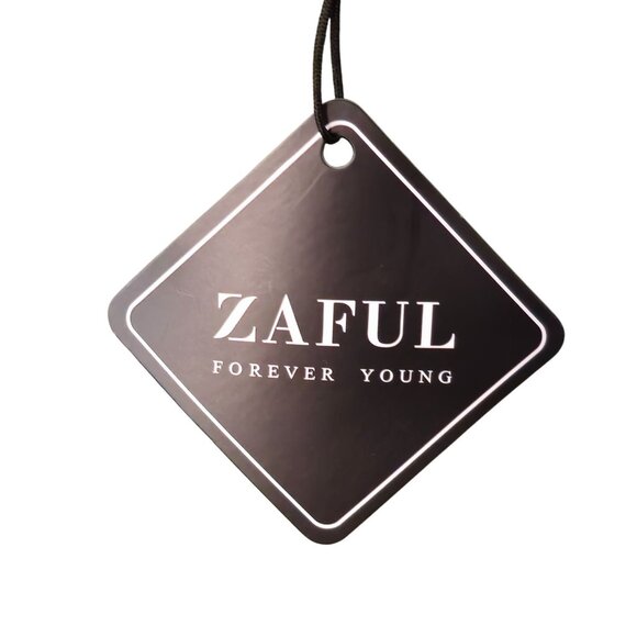 Zaful Women Snap Front Crop Tank Swim TOP ONLY Med Green Knotted Tie Front - Picture 4 of 7